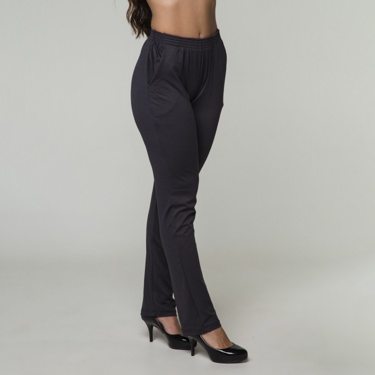 Calça Feminina Sottile Light Tecnológico Cinza Chumbo