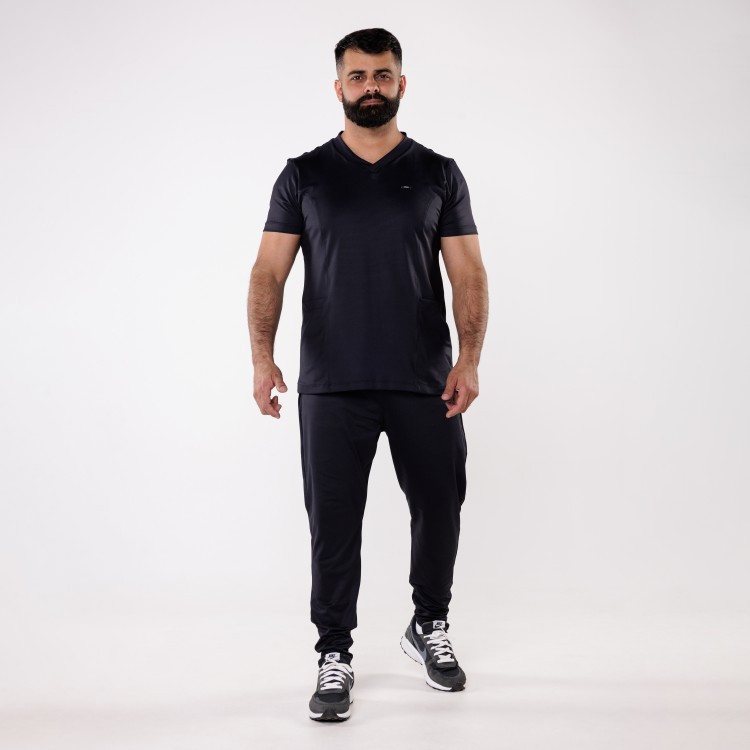 Scrub Sottile Light Tecnológico Masculino Preto