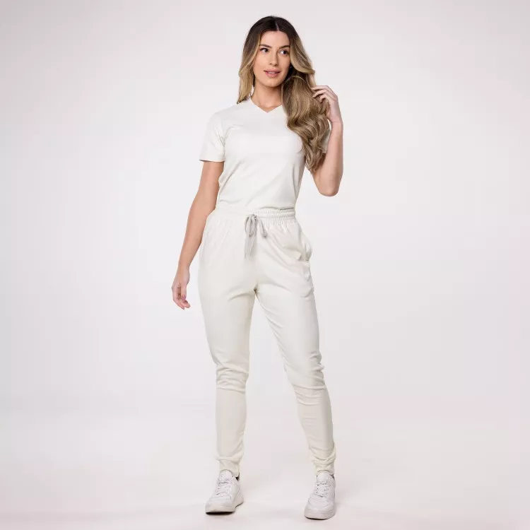 Scrub Sottile Alluring Feminino Off White