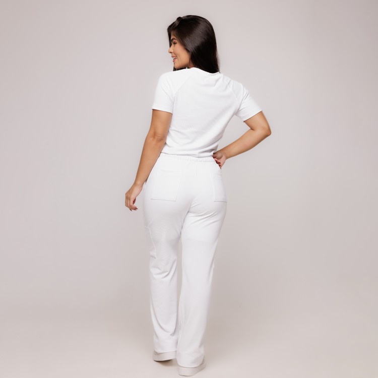 Scrub Sottile Lovely Feminino Branco