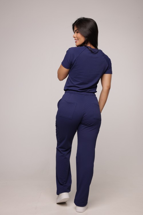 Scrub Sottile Lovely Feminino Azul Marinho