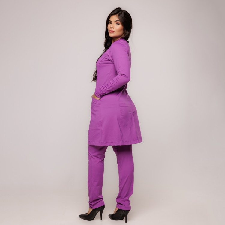 Jaleco Sottile Up Tecnológico Feminino Violeta