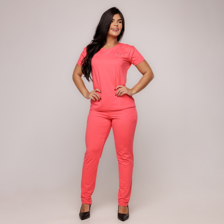 Scrub Sottile Light Tecnológico Feminino Toranja