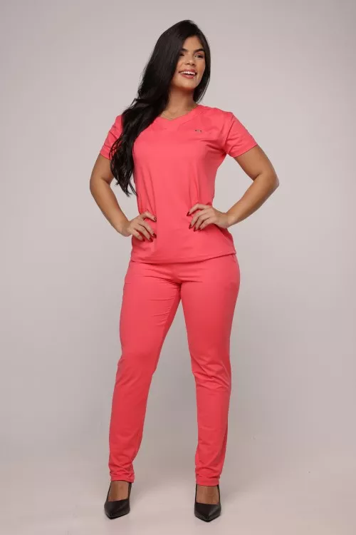 Scrub Sottile Light Tecnológico Feminino Toranja