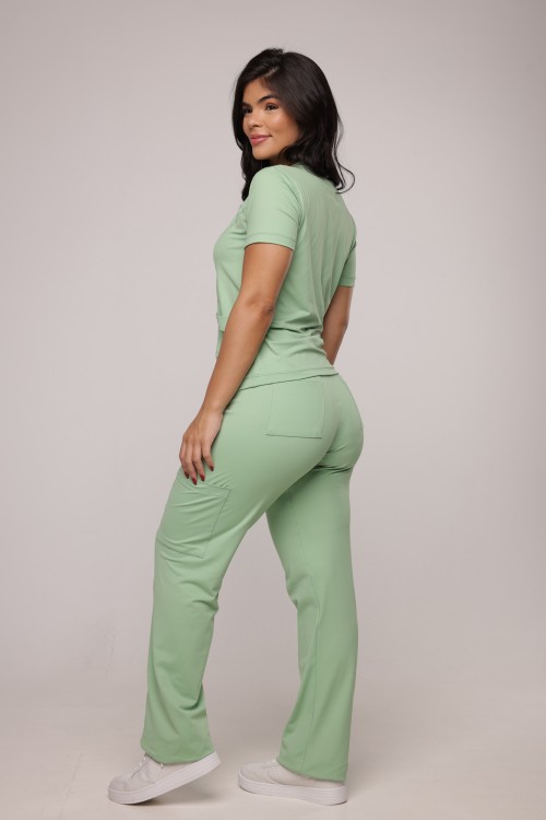 Scrub Sottile Candy Tecnológico Feminino Pistache