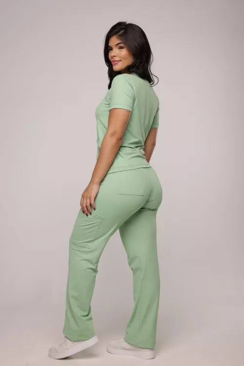 Scrub Sottile Candy Tecnológico Feminino Pistache