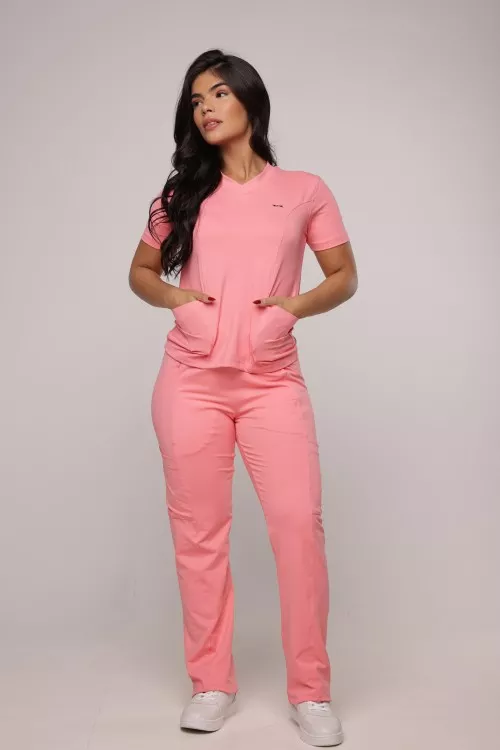 Scrub Sottile Candy Tecnológico Feminino Praia de Coral