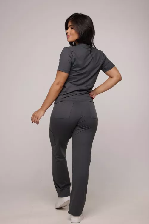 Scrub Sottile Candy Tecnológico Feminino Chumbo
