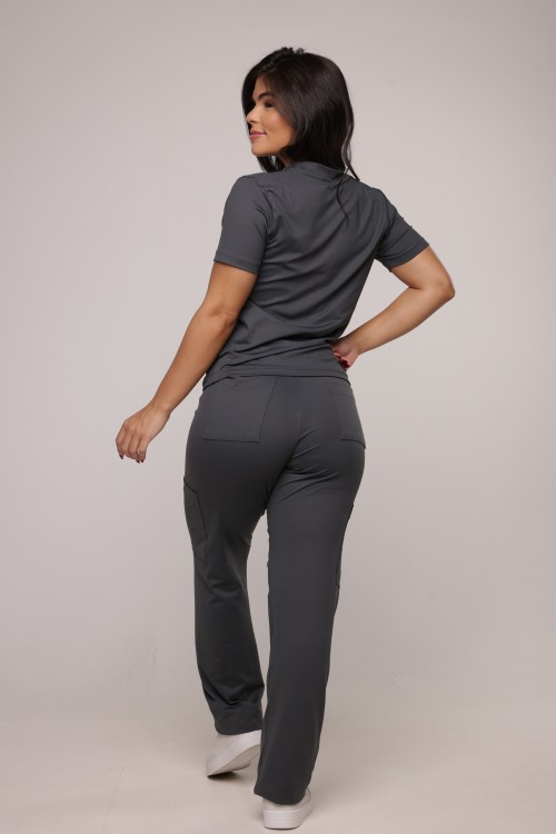 Scrub Sottile Candy Tecnológico Feminino Chumbo