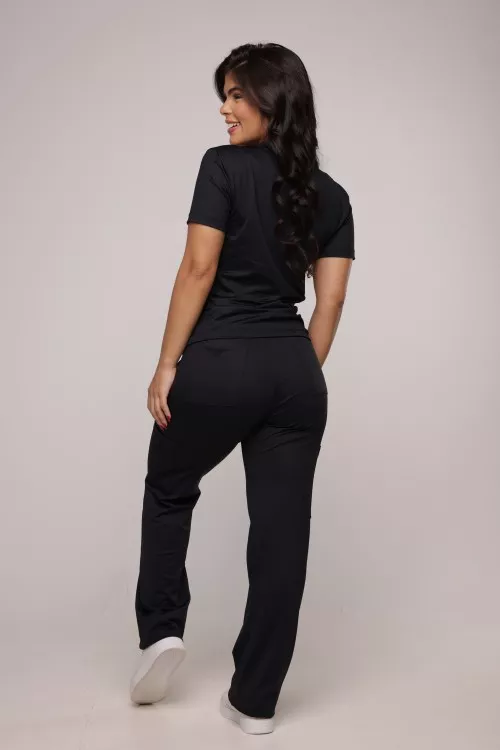 Scrub Sottile Candy Tecnológico Feminino Preto