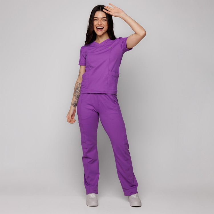 Scrub Sottile Candy Tecnológico Feminino Violeta