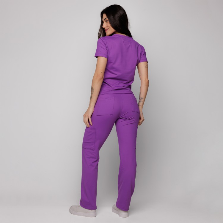 Scrub Sottile Candy Tecnológico Feminino Violeta