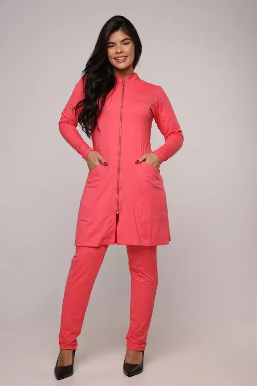 Jaleco Sottile Up Tecnológico Feminino Toranja