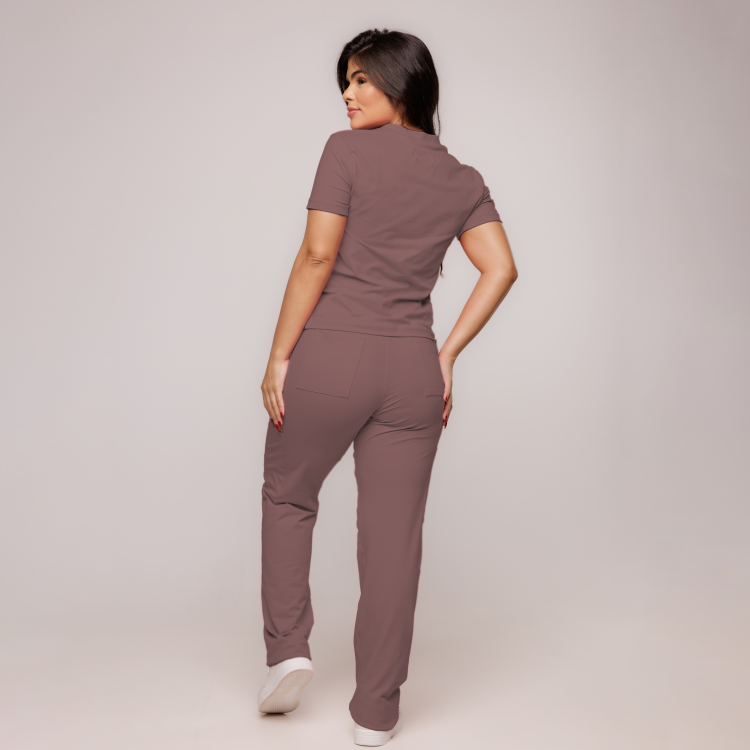 Scrub Sottile Candy Tecnológico Feminino Castanha