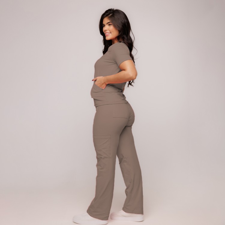 Scrub Sottile Candy Tecnológico Feminino Avelã
