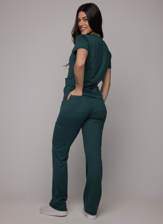Scrub Sottile Candy Tecnológico Feminino Verde Real