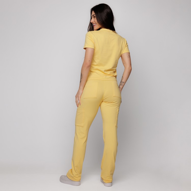 Scrub Sottile Candy Tecnológico Feminino Girassol