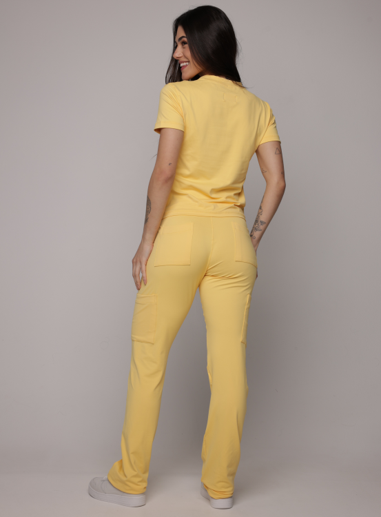 Scrub Sottile Candy Tecnológico Feminino Girassol