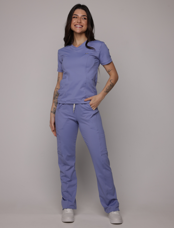 Scrub Sottile Candy Tecnológico Feminino Lavanda