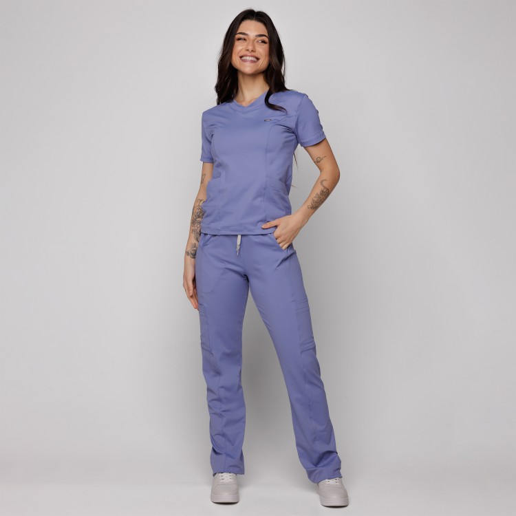 Scrub Sottile Candy Tecnológico Feminino Lavanda