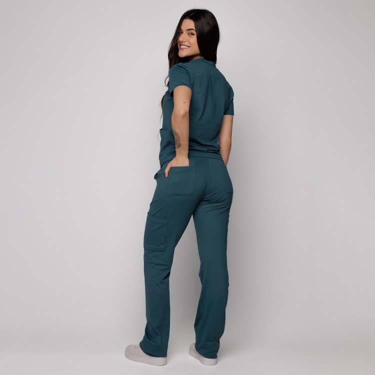 Scrub Sottile Candy Tecnológico Feminino Verde Jade