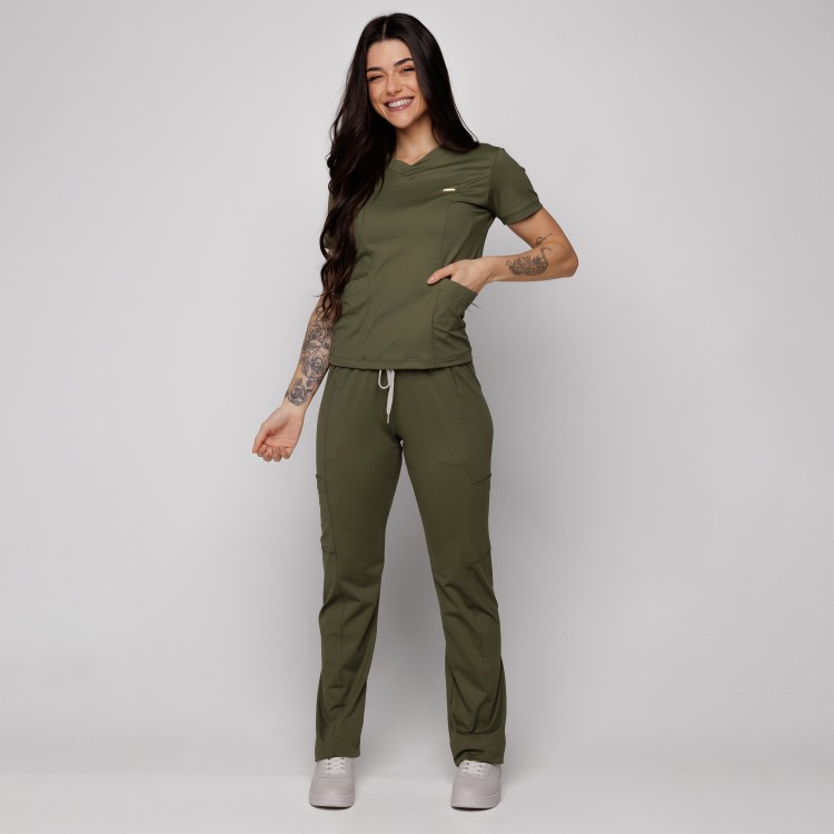 Scrub Sottile Candy Tecnológico Feminino Alecrim