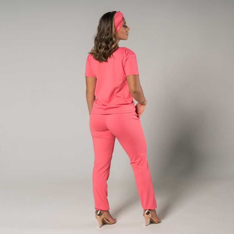 Scrub Sottile Light Tecnológico Rosa Azaléia