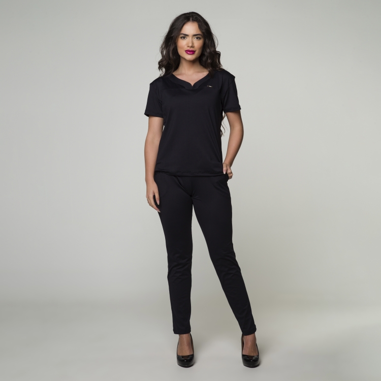 Scrub Sottile Light Tecnológico Preto