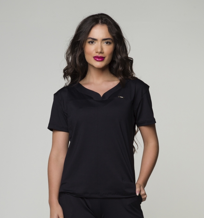 Blusa Feminina Sottile Light Preta