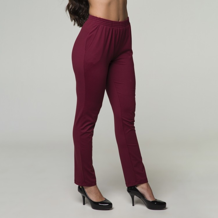 Calça Feminina Sottile Light Tecnológico Bordô